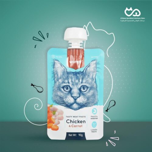 Cat Meat Paste with Fresh Chicken & Carrot 90g