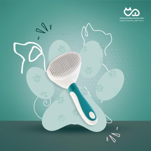Oval Press Wire Brush for Cat and Dog