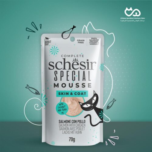 Special Cat Mousse Skin & Coat Zalm & Kip 70 g