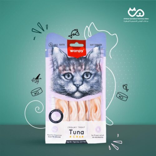Creamy Treat With Tuna And Crab 70g