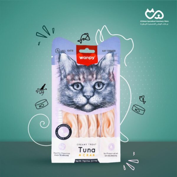 Creamy Treat With Tuna And Crab 70g