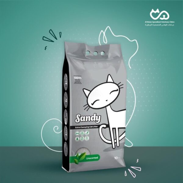 Sandy Cat Litter - Unscented 10 KG