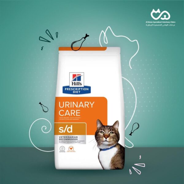 Hill's Prescription Diet s/d Urinary Care Dry Cat Food with Chicken 1.5kg