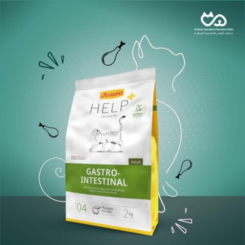 Dry food for cats to care for the digestive system, 2 kg
