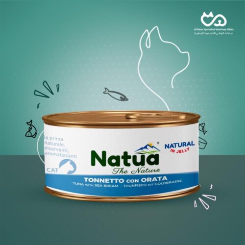 Wet food cat tuna with seabream 85g
