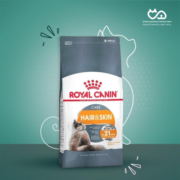 Feline Nutrition Hair & Skin Care Dry Cat Food, 4kg