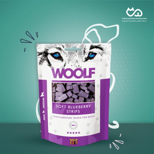 Soft Blueberry Strips 100g