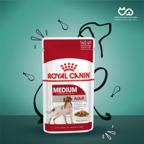 Medium Adult Dog Food Pouch 140g