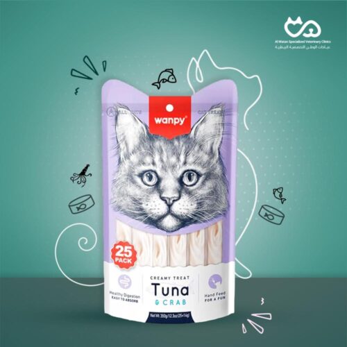 Cat treats with tuna & crab 14g*5
