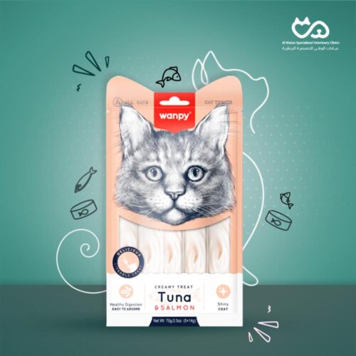 Cat treats with tuna and salmon 14g*5