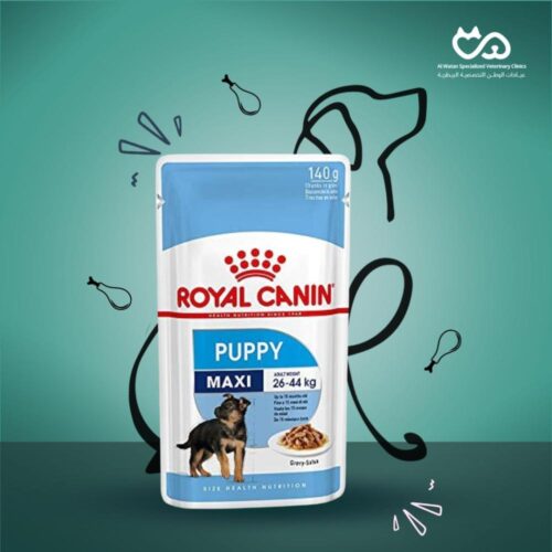 Maxi Puppy Food Pouch 140g - Dog