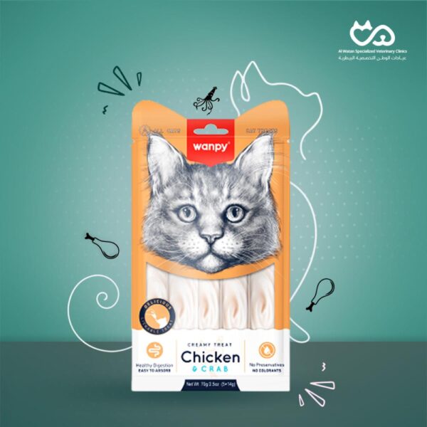 Creamy Treat With Chicken And Crab 70g