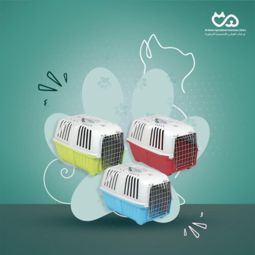 MPS Pratico 3 Carrier for Cats, Metal Door