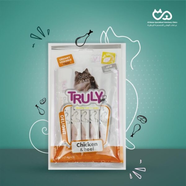 Chicken and Beef Cat Treats 14g×5