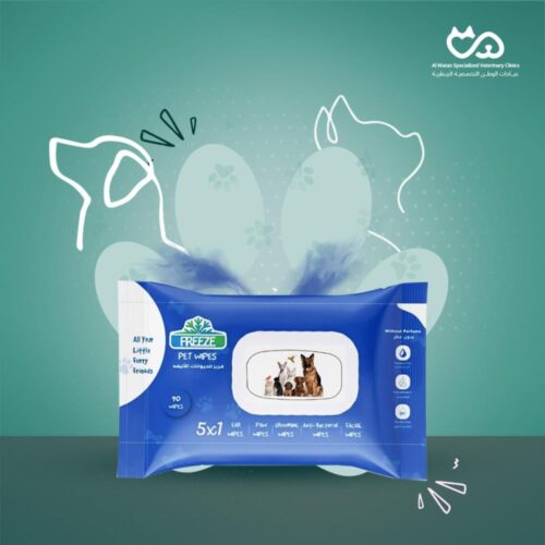 Wet wipes for cats and dogs 90 wipes