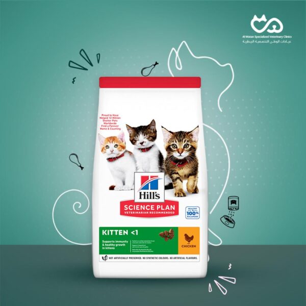 Science Plan Chicken Flavour Kitten Dry Food - 1.5 kg