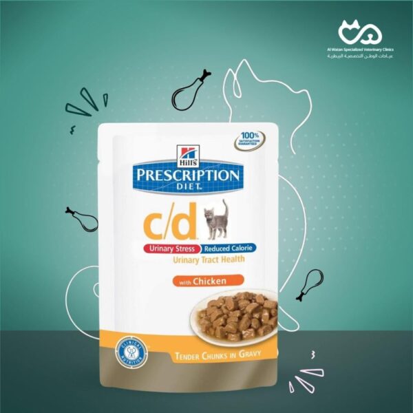 PRESCRIPTION DIET Feline c/d Multicare Wet cat food Chicken 85 g